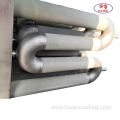 Centrifugal casting radiant tube in heat treatment furnace